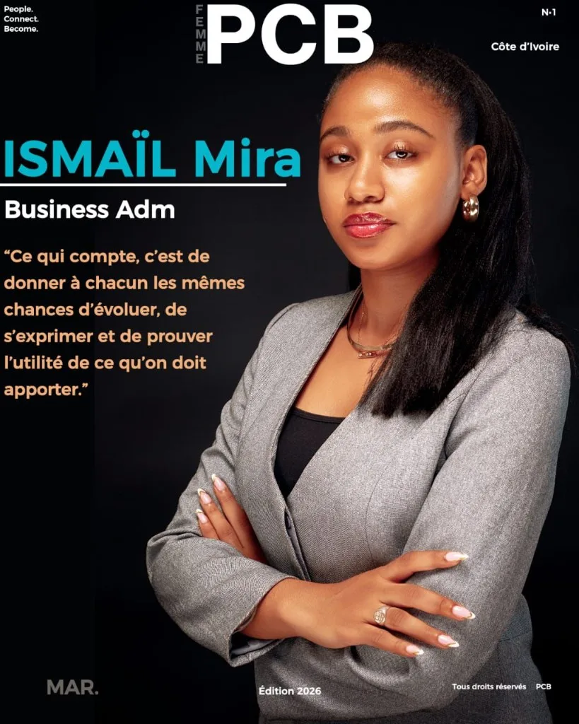 Iman Mira Ismaïl — couverture Femme PCB