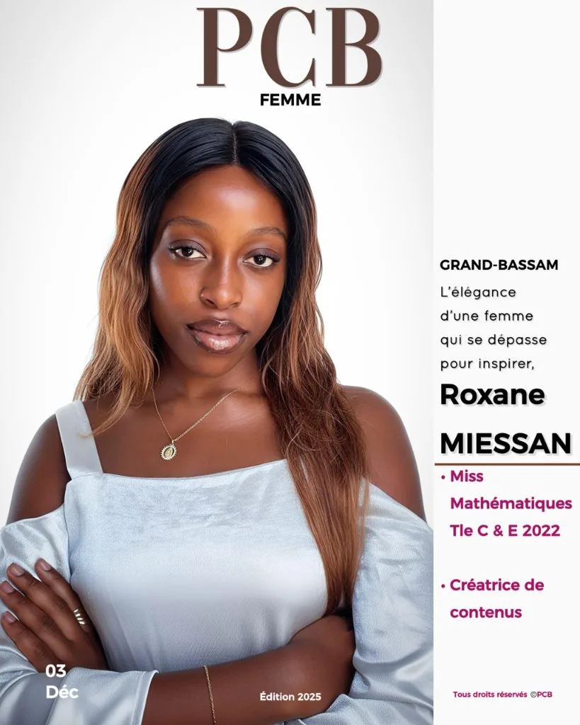 Roxane MIESSAN — PCB Femme Grand-Bassam